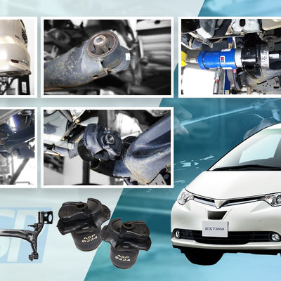 Toyota Tarago / Estima - 2 x Rear subframe bushes replacement (Com. Mod. - Tarago, Estima, Avensis, Wellfire, Noah, Voxy)