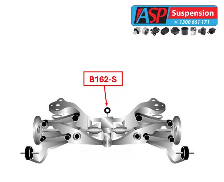 Falcon Rear Diff Bush Ruber Ford Falcon BF Rear Differential Rear Bush (Rear Centre Bush) - (Turbo ...