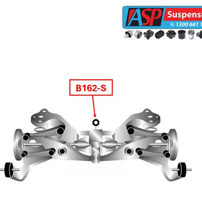 Ford Falcon BF Rear Differential Rear Bush (Rear Centre Bush) - (Petrol/Gas/Non Turbo) - HEAVY DUTY - B162-S