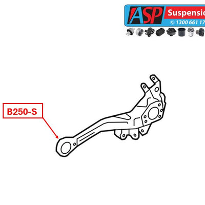 Subaru Outback - BG,BH Rear Trailing Arm Bush - HEAVY DUTY - B250-S