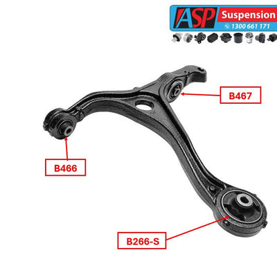Honda Accord Front Lower Control Arm Front Bush - HEAVY DUTY - B266-S