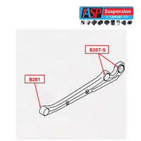 Toyota Landcruiser - 105 Series Front Lower Control Arm Bush (Off Center Hole) - HEAVY DUTY - B207-S