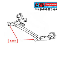 Mitsubishi Lancer Rear Trailing Arm Bush - STANDARD - B282
