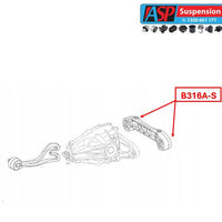 Mercedes Vito - W639 Rear Differential Rear Mount Bush - HEAVY DUTY - B316A-S