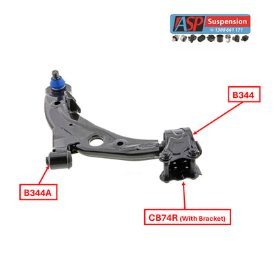 Mazda CX-9 Front Lower Control Arm  Front Bush - STANDARD - B344A