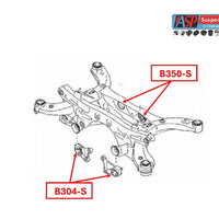 Mazda CX-9 Rear Differential Rear Mount Bush - HEAVY DUTY - B350-S