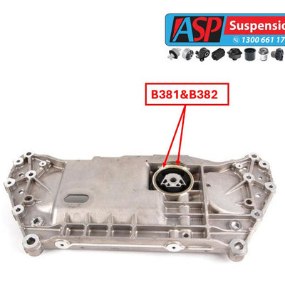 Audi A3 Transmission Mount (Pair) - STANDARD - B381 & B382
