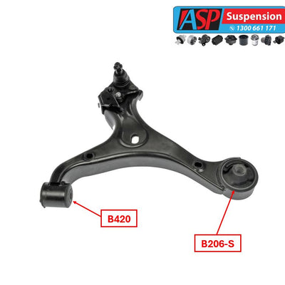 Hyundai Accent Front Lower Control Arm Inner Bush  - STANDARD - B420