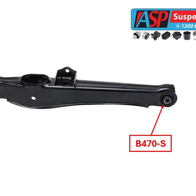 Jeep Patriot Rear Lower Control Arm Inner Bush - HEAVY DUTY - B470-S