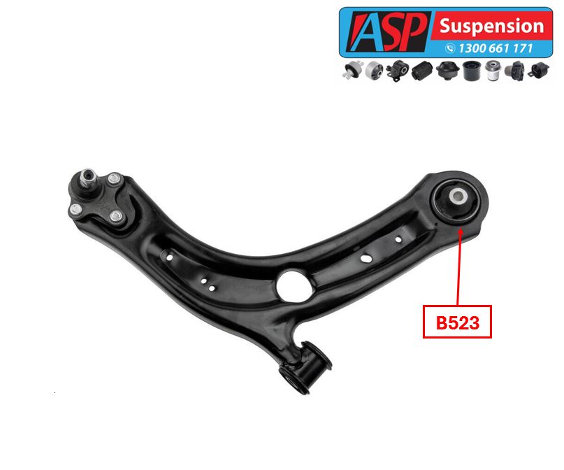 Volkswagen Golf Front Lower Control Arm Rear Bush - STANDARD - B523 ...