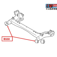 Mazda 2 - DY Rear Crossmember Bush - STANDARD - B550