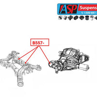 Jeep Grand Cherokee Rear Differential Rear Mount Bush - HEAVY DUTY - B557-S