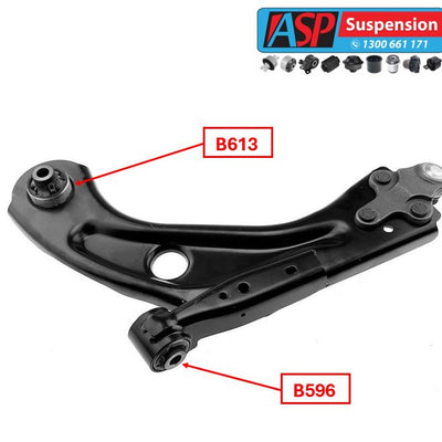 Peugeot  3008 Front Lower Control arm Rear Bush - STANDARD - B613