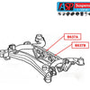 Toyota Chaser Rear Differential Rear Mount Bush - STANDARD - B637B