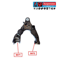 Toyota Landcruiser - Front Independent Suspension Front Lower Control Arm Inner Rear Bush - STANDARD - B671