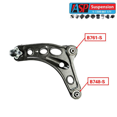 Renault Trafic Front Lower Control arm Rear Bush - HEAVY DUTY - B748-S