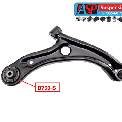 Honda City Front Lower Control Arm Rear Bush - HEAVY DUTY - B760-S