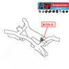 Mitsubishi Outlander CW Rear Differential Rear Bush - HEAVY DUTY - B775-S