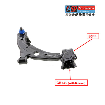 Mazda CX-9 Front Lower Control Arm Rear Bush(With Bracket - Left) - HEAVY DUTY - CB74L