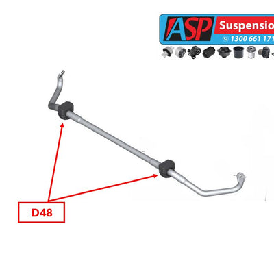 Toyota Rav4 Front Swaybar Bush -Left - STANDARD - D48