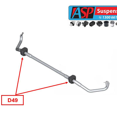 Toyota Rav4 Front Swaybar Bush - Right - STANDARD - D49