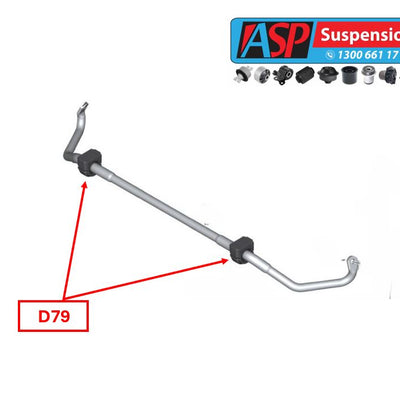 Toyota Rav4 Rear Swaybar Bush - STANDARD - D79