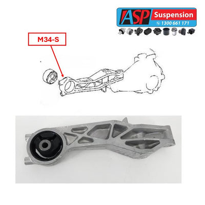 Toyota Tarago / Estima Rear Differential Mount Bush - HEAVY DUTY - M34-S