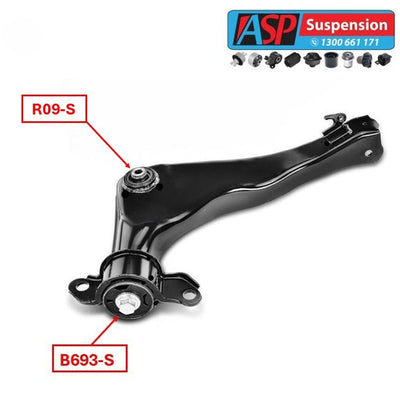 Holden Commodore VE Rear Upper Control Arm Inner Bush (Rose Joint) - HEAVY DUTY - R09-S