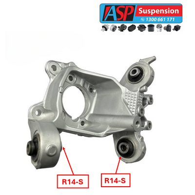 Jeep Cherokee Rear Lower Knuckle Bush (Rear Lower Control Arm Outer Bush ) - HEAVY DUTY - R14-S